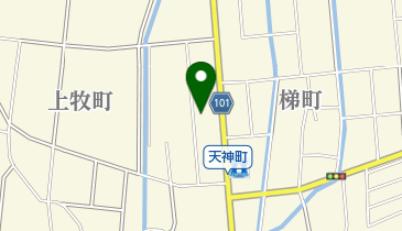 マスター美容室の地図画像