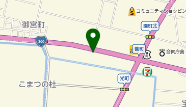 朝日生命保険相互会社小松営業所の地図画像