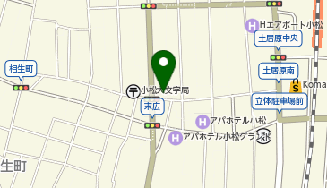 メガネの金光堂の地図画像