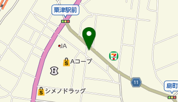 北口信行理容店の地図画像