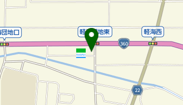 くちだ理容店の地図画像