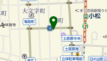 竹屋寿しの地図画像