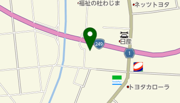 有限会社山上石油の地図画像