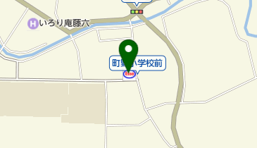 粟倉石油店の地図画像