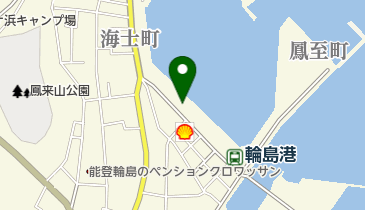 海士町自治会館の地図画像