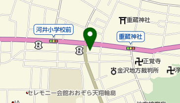 卯木屋呉服店の地図画像