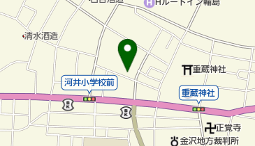 杉本自転車店の地図画像