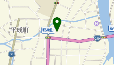 鮓井漆器店の地図画像