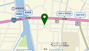 牛腸漆器店の地図画像