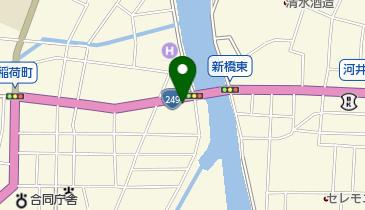 有限会社小森商会の地図画像
