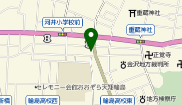 さかかど美容室の地図画像