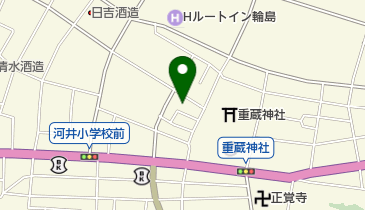 東美容室の地図画像