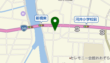 よしみ美容院の地図画像