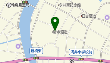 石畑洋装店の地図画像