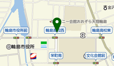 カツシマ理容店の地図画像