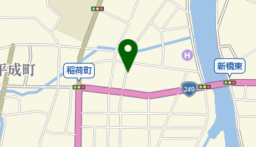 酒井理容店の地図画像