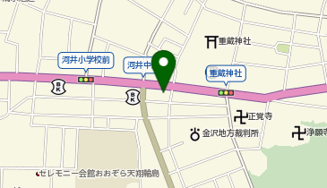 ももたろうBarberの地図画像