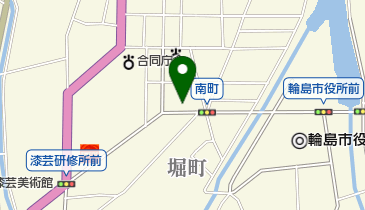 やまぐち理容の地図画像