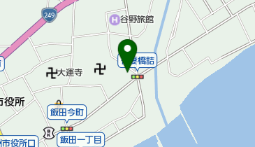 かしだ洋品店の地図画像