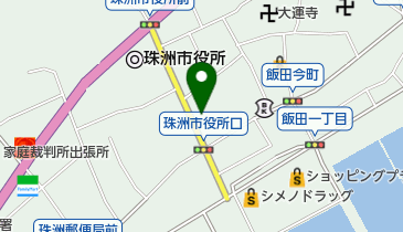 三盃理容店の地図画像
