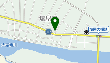 白方電器店の地図画像