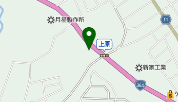 上原会館の地図画像