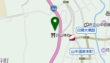 白山神社社務所の地図画像