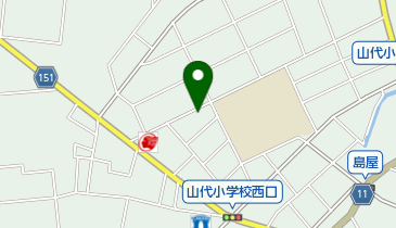 江戸寿し山代店の地図画像