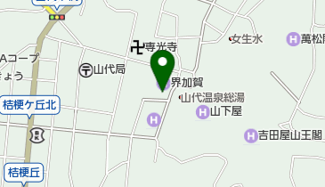 高間時計店の地図画像