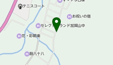 山乃湯の地図画像