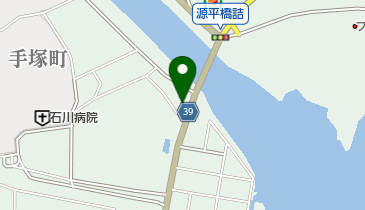 源平食堂の地図画像