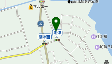 桃花園の地図画像