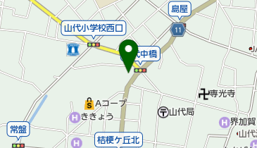 町の洋食屋さんNAKAMURAの地図画像