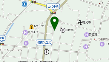 加賀市役所 山代老人福祉児童センターの地図画像