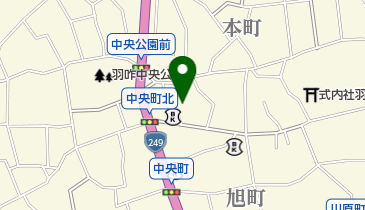 吉野硝子店の地図画像