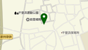 千里浜公民館の地図画像