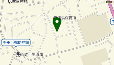 千里浜町会館の地図画像