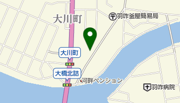 上島クリーニングの地図画像