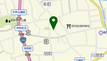 富士屋クリーニング店の地図画像