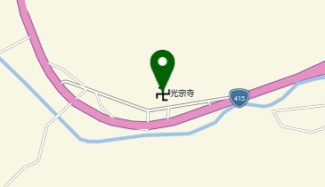 光宗寺の地図画像