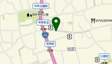 インテリア林の地図画像