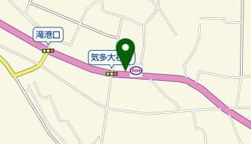 大森石油店の地図画像