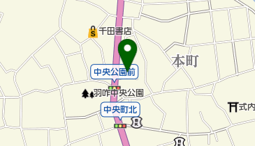 アケミ美容室の地図画像