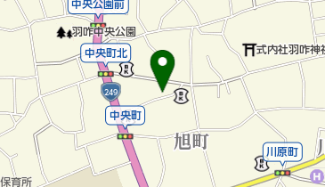 オオクラ美容室の地図画像