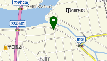 美容室AKIの地図画像