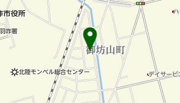 深見理容室の地図画像