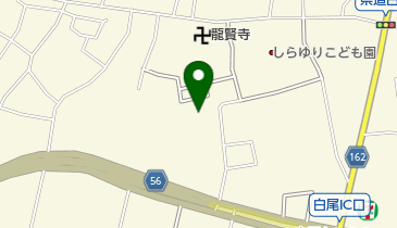 白尾公民館の地図画像