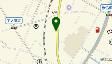 山田金物店の地図画像