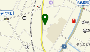 藤森化粧品店の地図画像