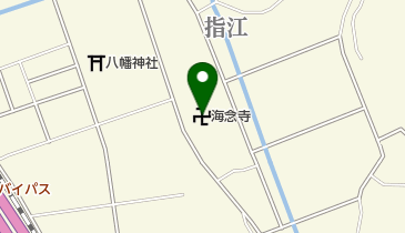 海念寺の地図画像